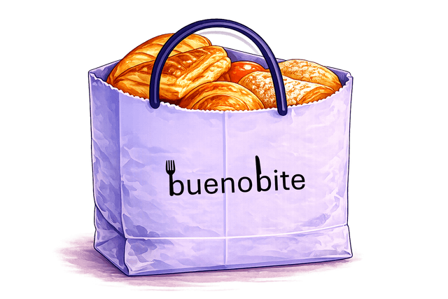 Bolsa sorpresa de comida de BuenoBite